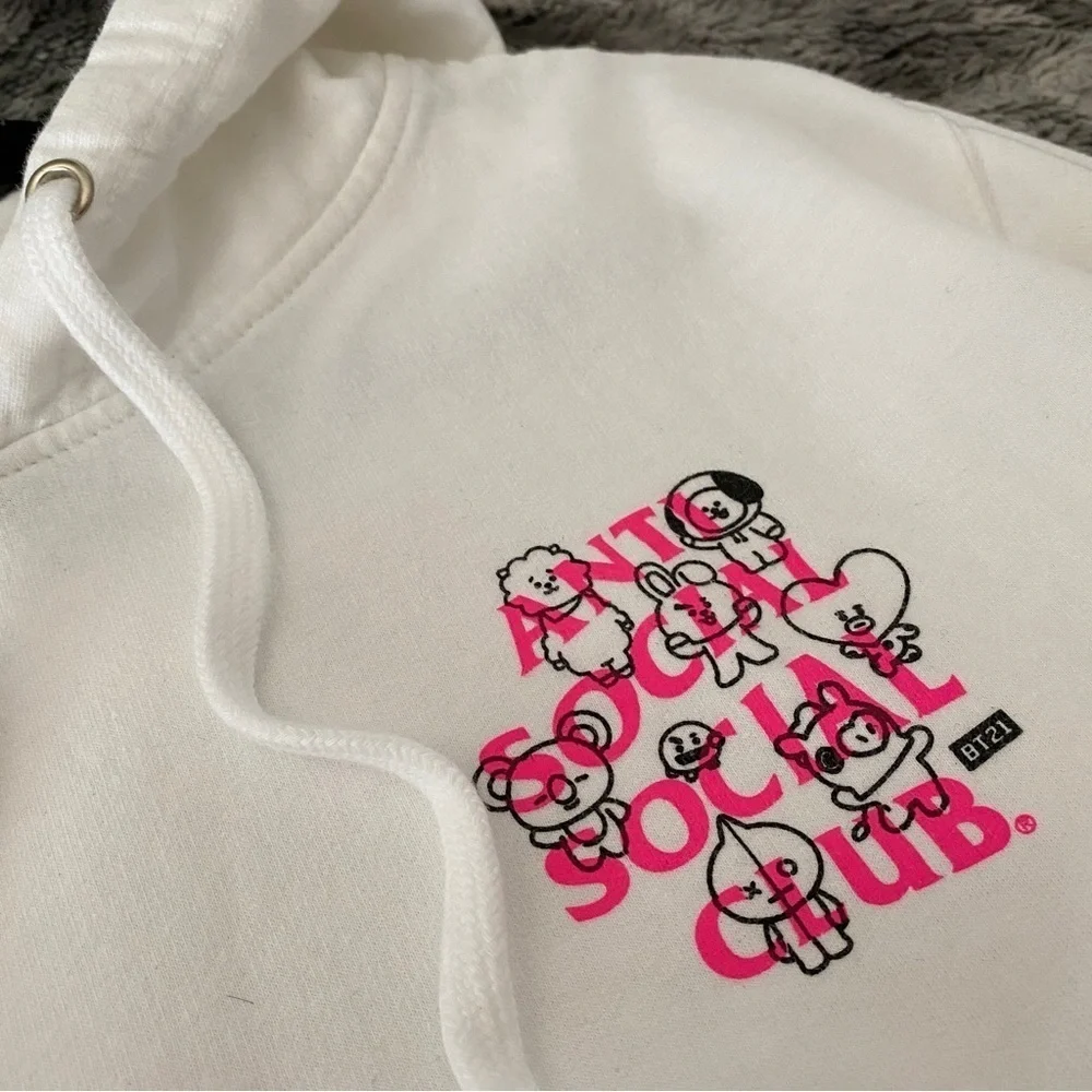 Anti Social Social Club x BT21 Print Hoodie